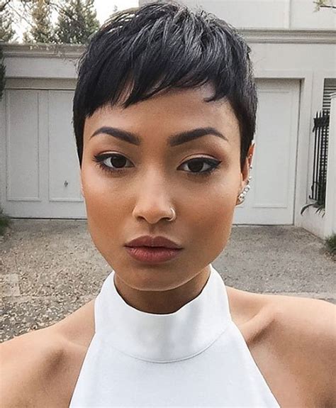 black girl pixie cut|short pixie cuts for black women.